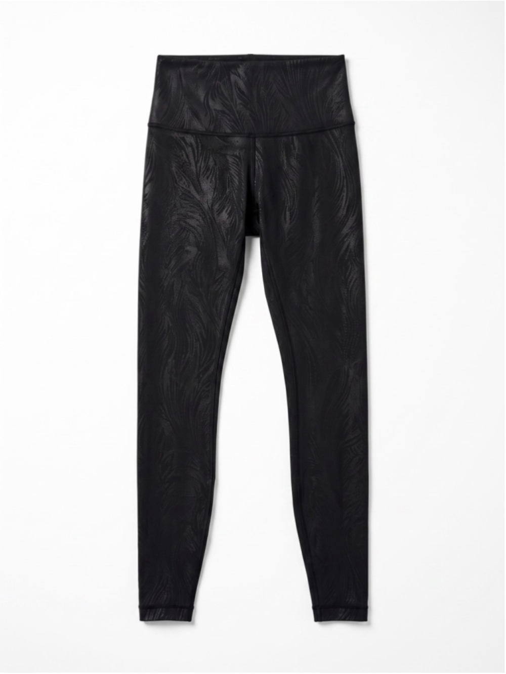 LULULEMON Wunder Under Black Leggings 28” High-rise Shine Luxtreme Yoga Gym